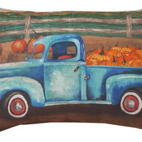 Truck and Barn Pillow