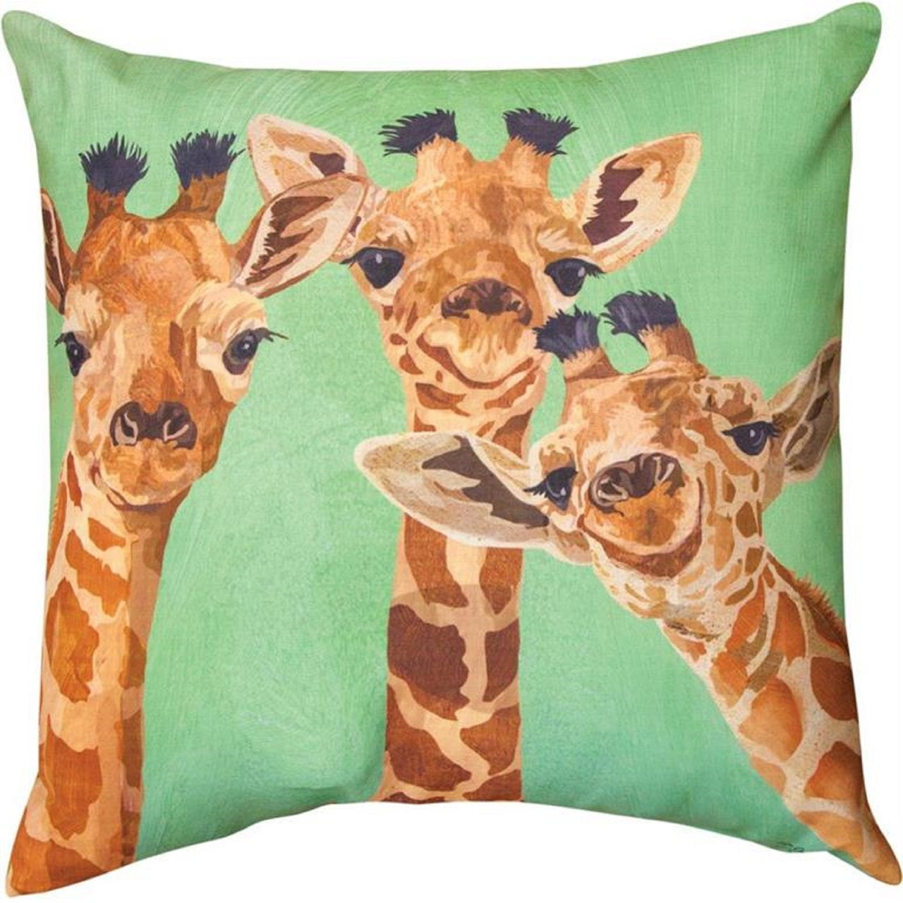 3 Amigos Giraffes Pillow