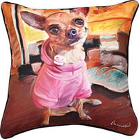 Chihuahua Bella 18" Pillow