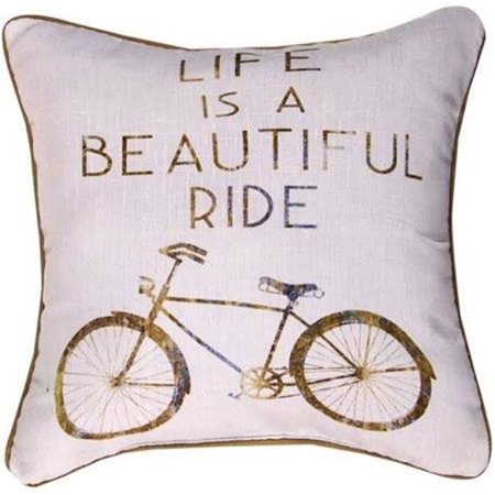 Life is A Beautiful Ride Pillo