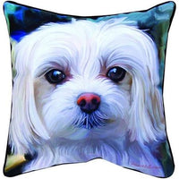 Little Lord Malty Maltese 18" Pillow