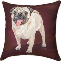 Pug Dye Pillow