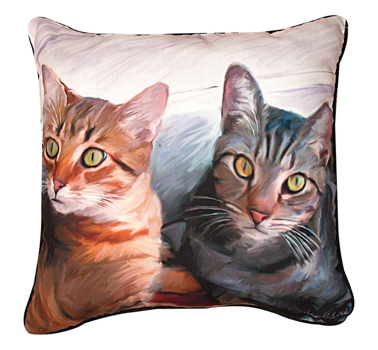 Sweepo and Toney Cat Pillows