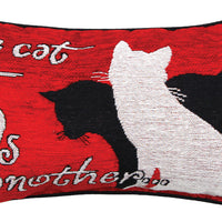 One Cat Leads To Another Pillo