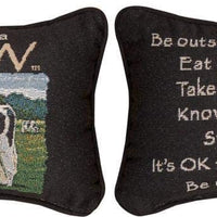 Advice From A Cow Pillow