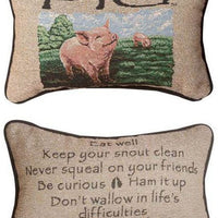 Advice From A Pig Pillow