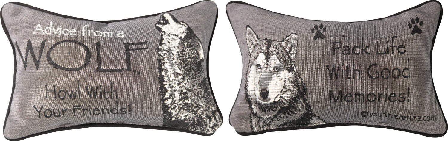 Advice from a Wolf Pillow