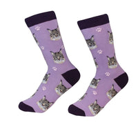 Maine Coon Cat Socks