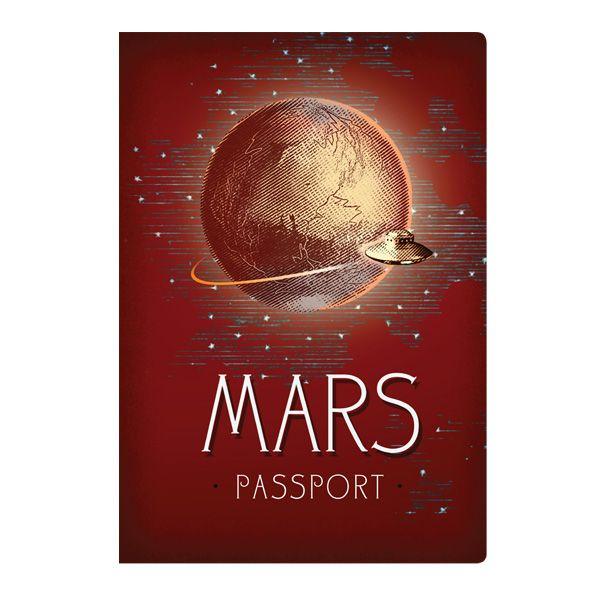Mars Passport Note Book