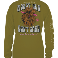 SSC Messy Bun Long Sleeve Shir