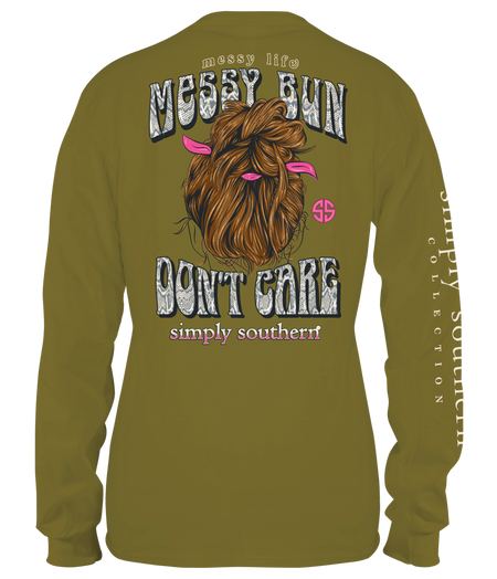 SSC Messy Bun Long Sleeve Shir