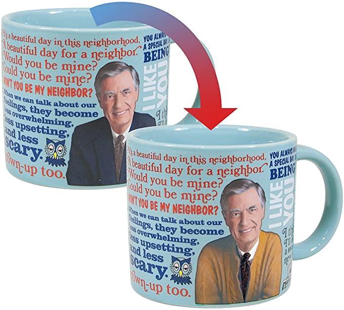 Mister Rogers Transforming Mug