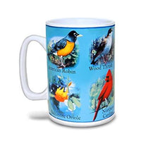 North American Song Birds Musical Mug