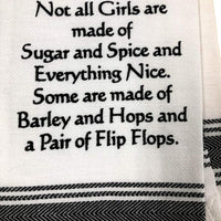 Not All Girls Tea Towel