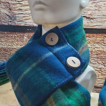 Nova Scotia-Button Scarf