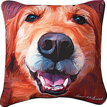 Nutmeg Golden Retreiver 18" Pillow