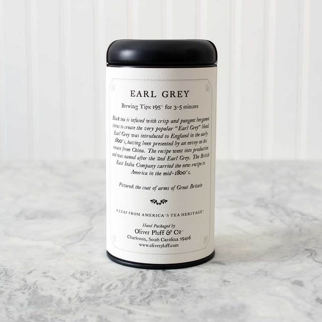 Tea Tin- Earl Grey Fine Tea 2.75oz