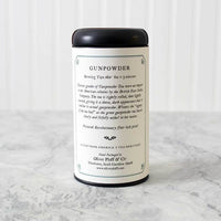 Tea Tin-Pinhead Gunpowder Fine Tea 4oz