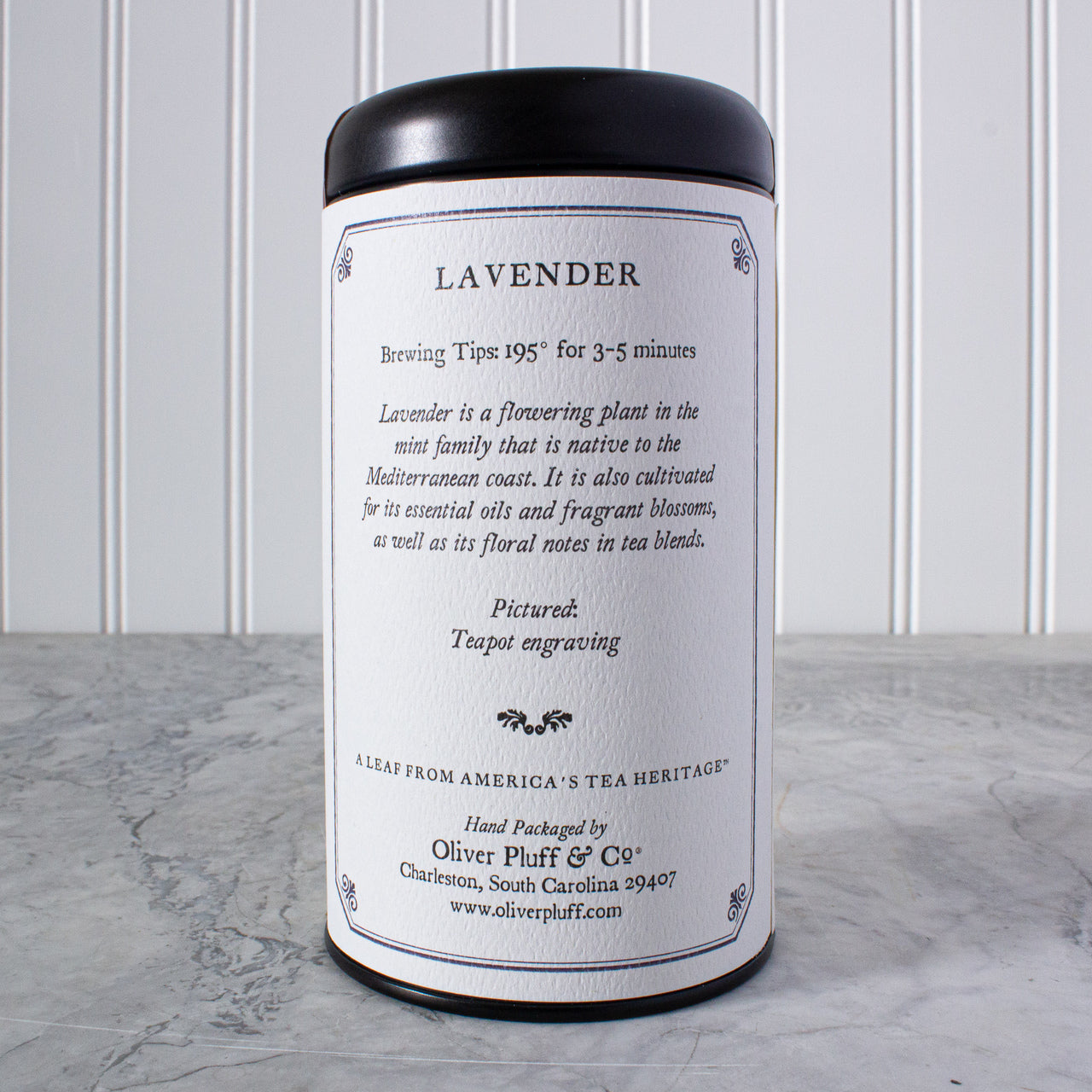 Tea Tin-Lavender Fine Tea-2.75oz
