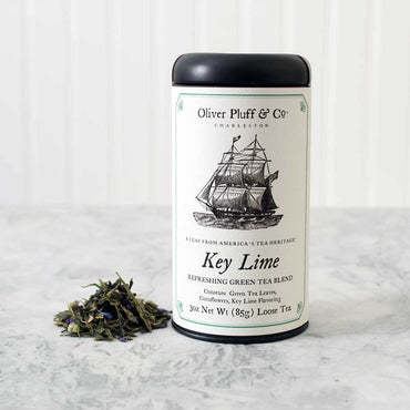 Tea Tin-Key Lime Fine Tea -3oz