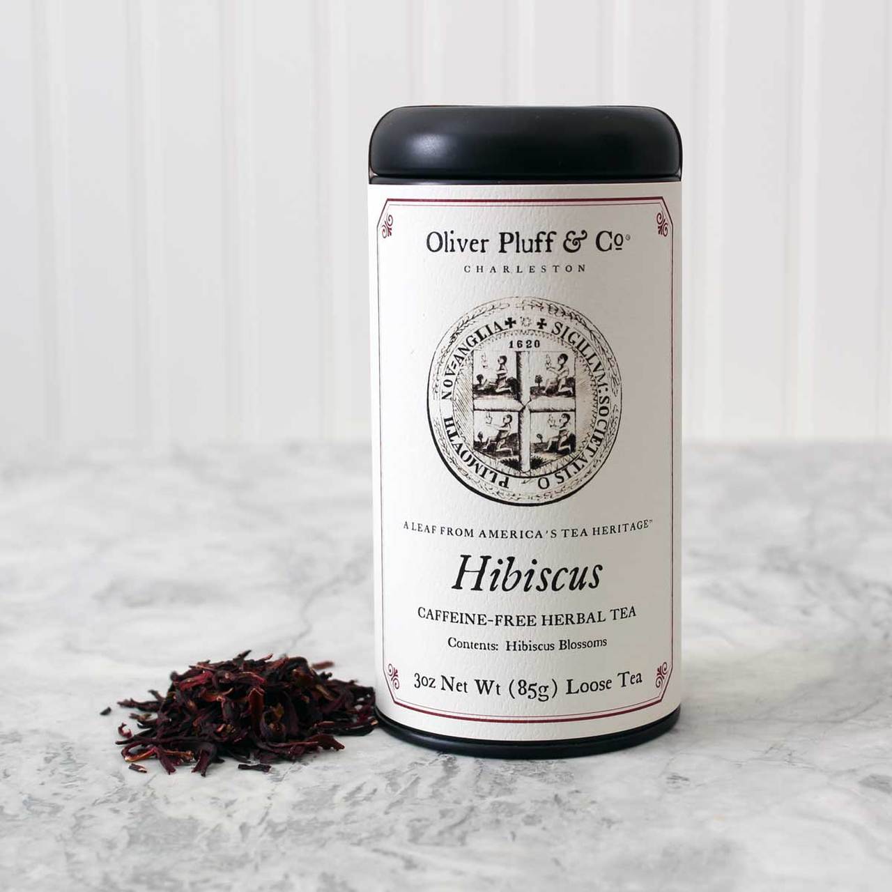 Tea Tin-Hibiscus Fine Tea 3oz