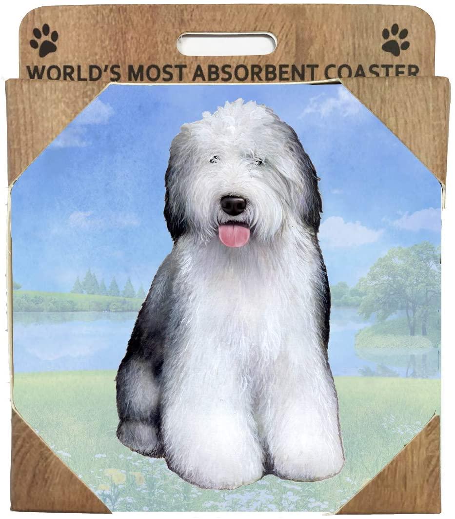 Old English Sheepdog Coaster