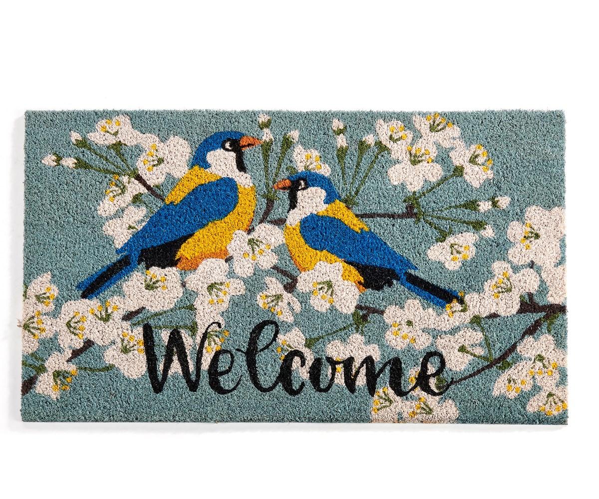 PVC/Coir Printed Doormat- Welcome