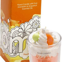 Peach Bellini- Piped Candle