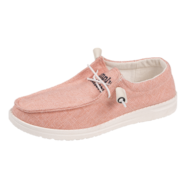 Peach Slip-On Shoes