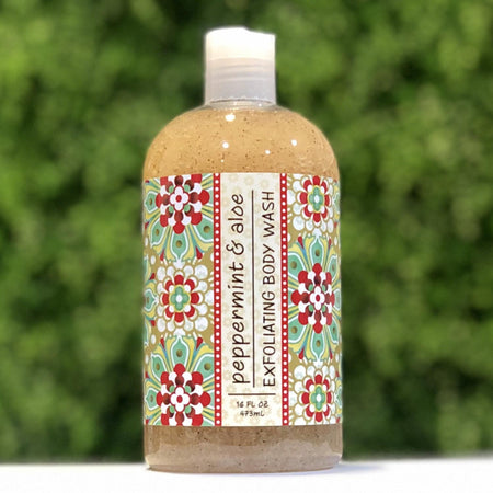 Peppermint Aloe 16oz Body Wash