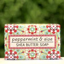 Peppermint & Aloe 6.4 oz Soap