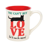 Pet Happy Love Rescue Mug