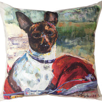 Pet Love Rat Terrier Pillow