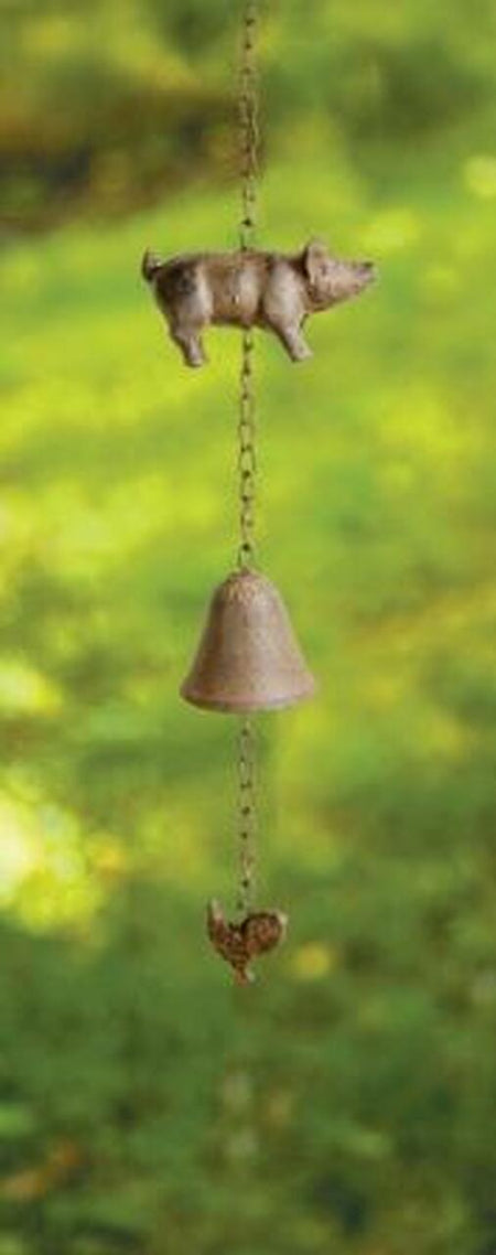 Piggy Cast Iron Bell