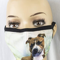 Pit Bull Face Mask