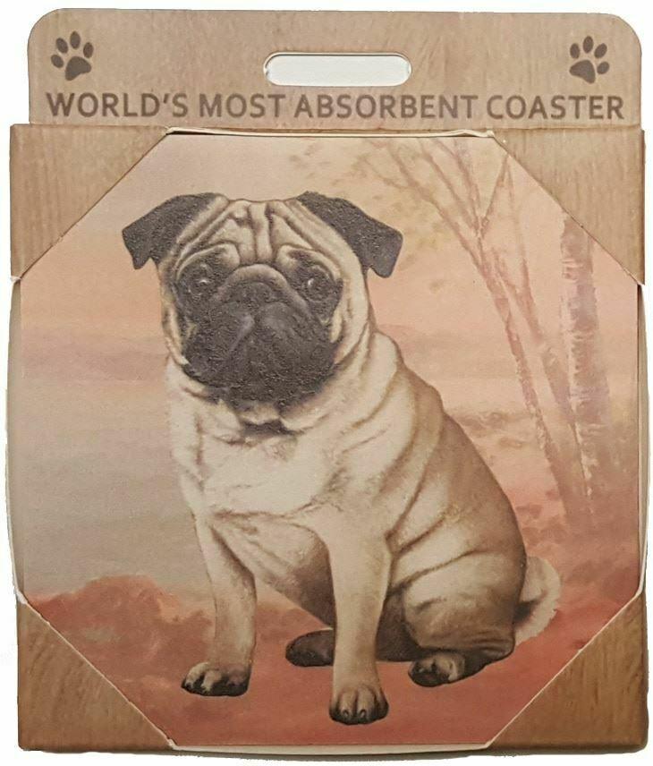 Pug Coaster Sq.