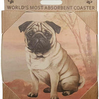 Pug Coaster Sq.