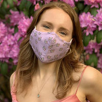 Puppie Love- Orchid Pup Mask
