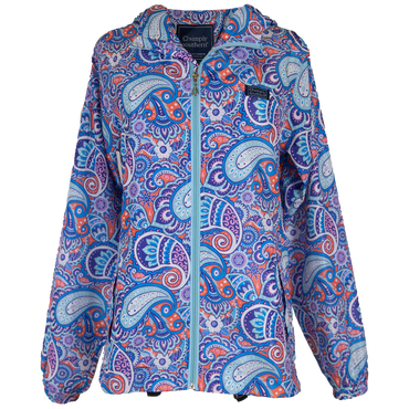 Rain Zip Jacket Paisley Small
