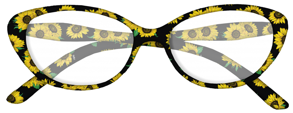 Reading Glasses Sunflowers