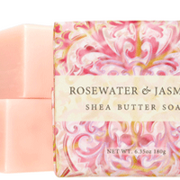 Rosewater Jasmine - 10oz Wrapped Soap