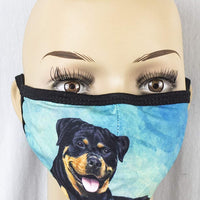 Rottweiler Face Mask