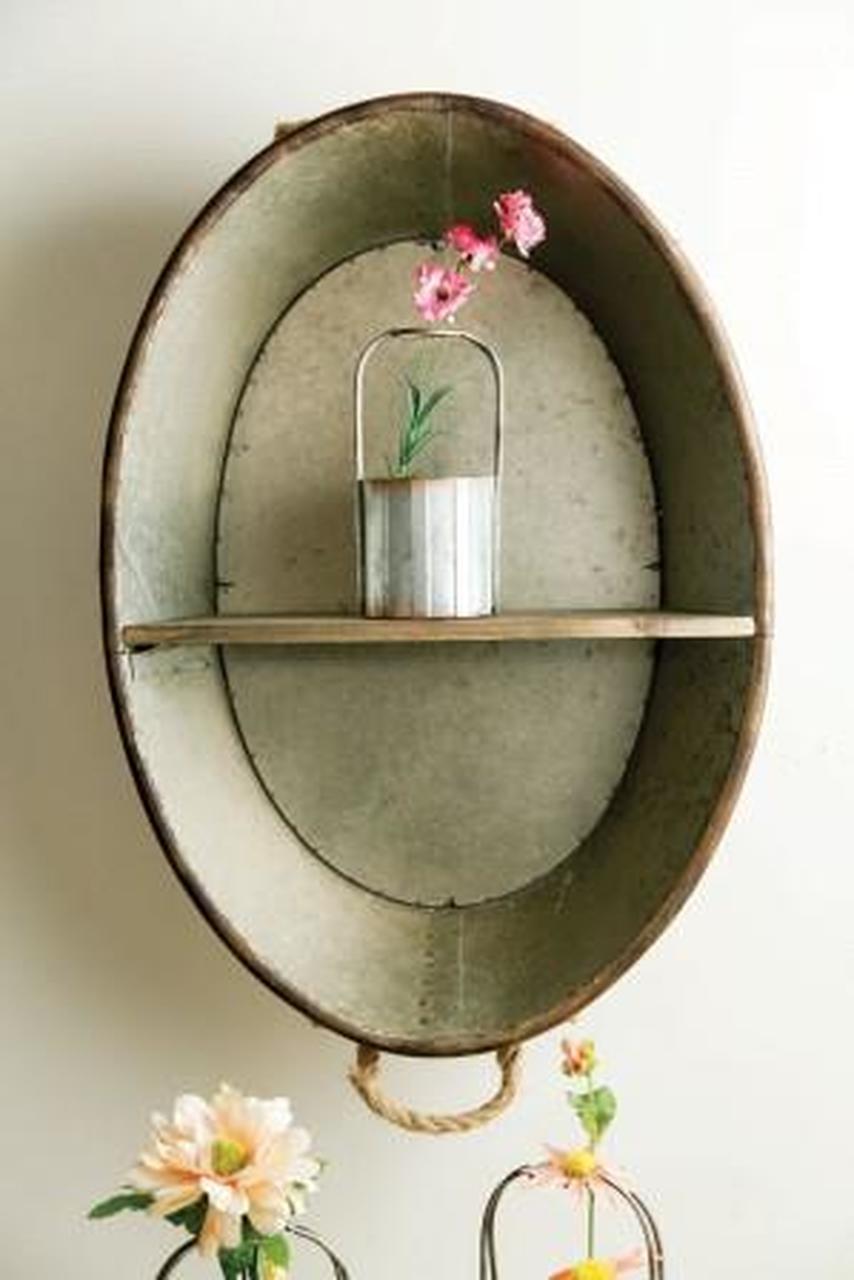 Round and Round Wall Shelf