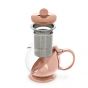 Shelby Rose Gold Teapot