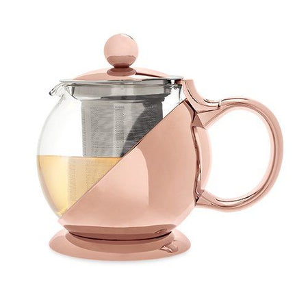 Shelby Rose Gold Teapot