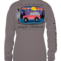 Simply Southern Life is an Adventure/Jar Steel Shirt XL