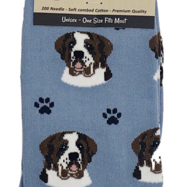 Saint Bernard Socks