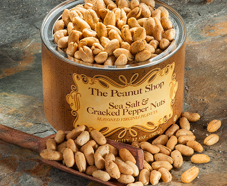 Sea Salt & Pepper Peanuts