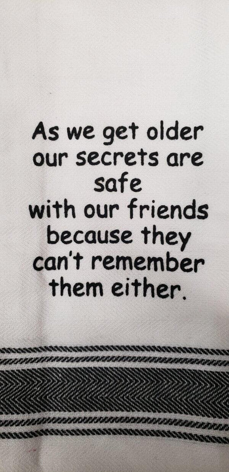 Secrets Safe As We Get Older