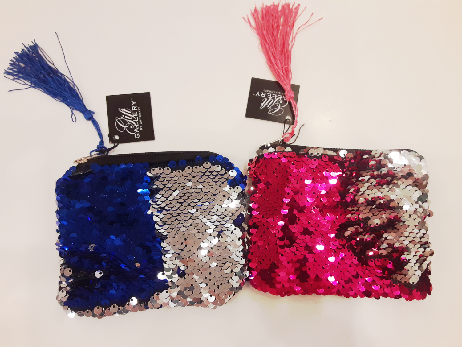 Sequin Coin Pouch- Zipper